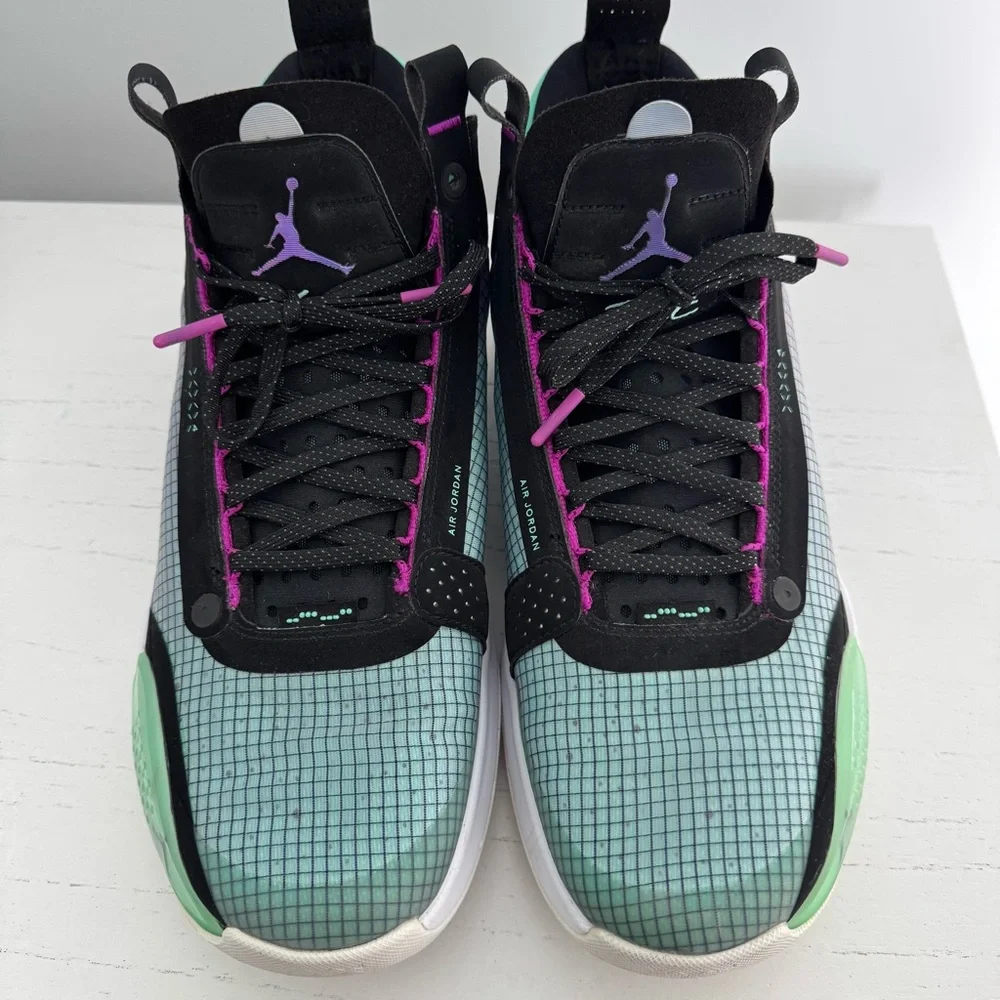 Mens Nike Air Jordan XXXIV 34 Blue Void Sneakers 12